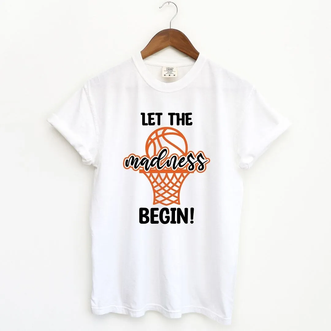 Basketball Madness Hoop Garment Dyed Tee sold by Zulily