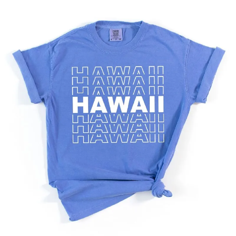 Hawaii Stacked Garment Dyed Tee sold by Zulily