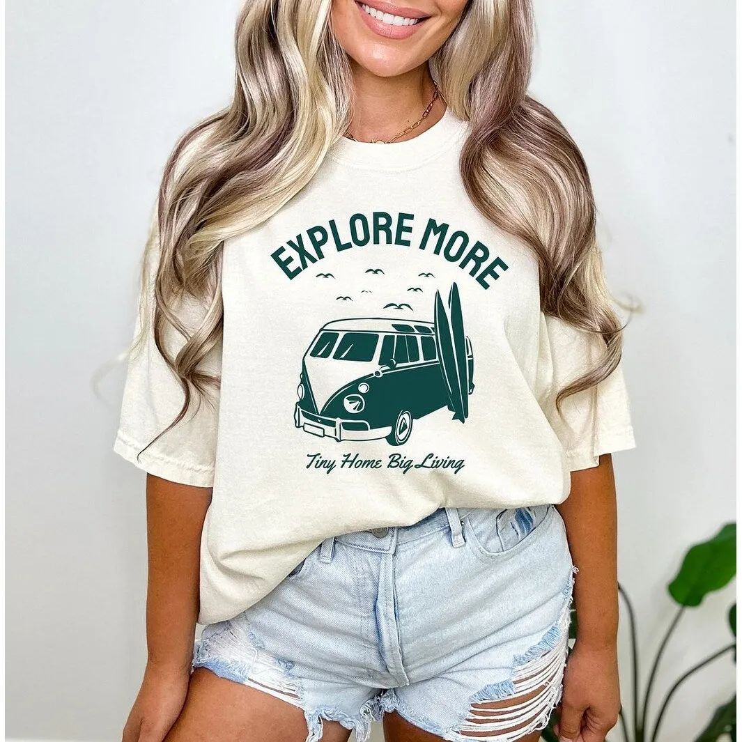 Explore More Surf Board Garment Dyed Tee sold by Zulily product image thumbnail 3