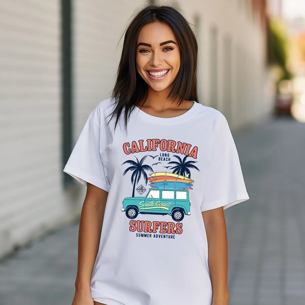 California Surfers Garment Dyed Tee sold by Zulily product image thumbnail 2