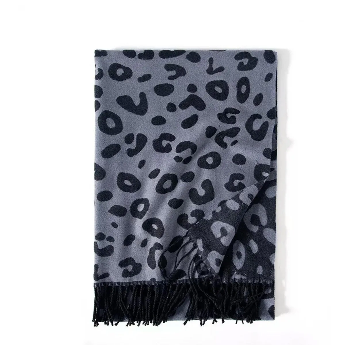 Black Leopard Scarf sold by Zulily