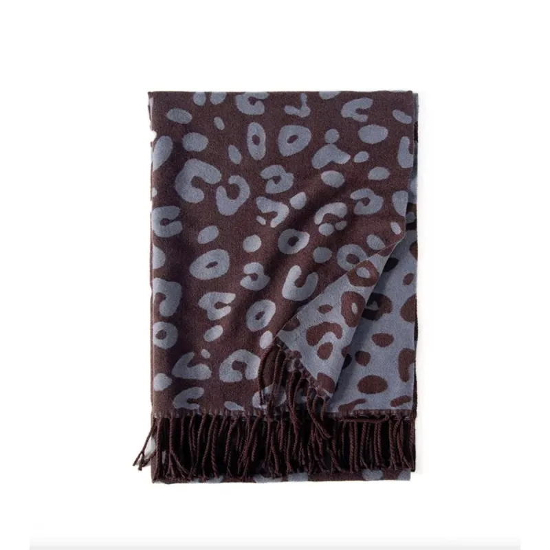 Brown Leopard Scarf sold by Zulily