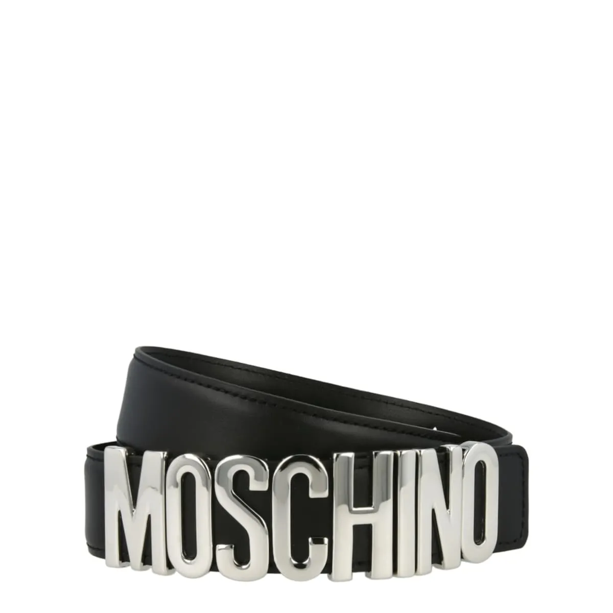 Moschino Logo Lettering Leather Belt sold by Zulily product image thumbnail 3