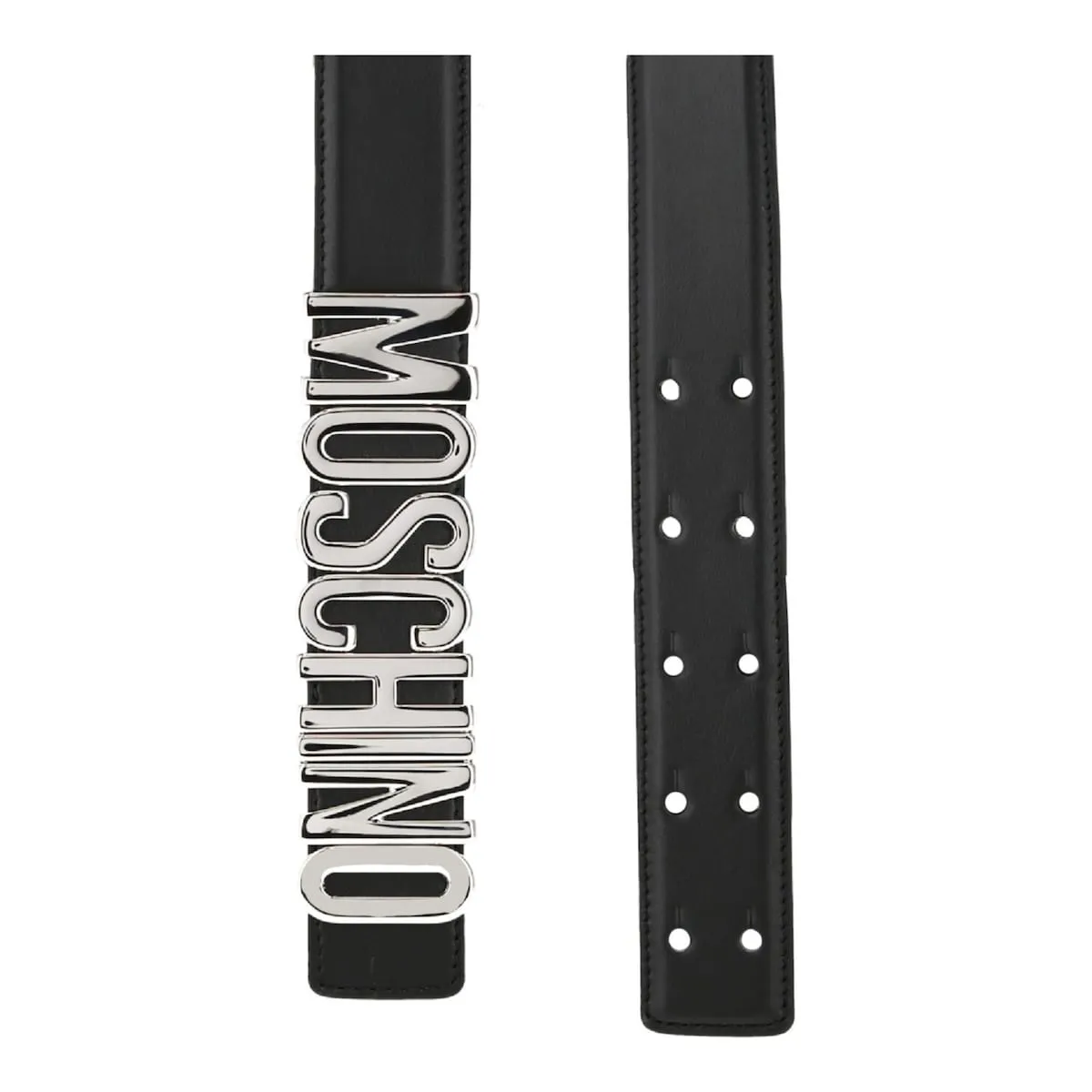 Moschino Logo Lettering Leather Belt sold by Zulily product image thumbnail 2