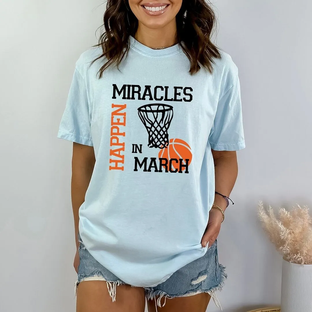 Miracles In March Garment Dyed Tee sold by Zulily product image thumbnail 2