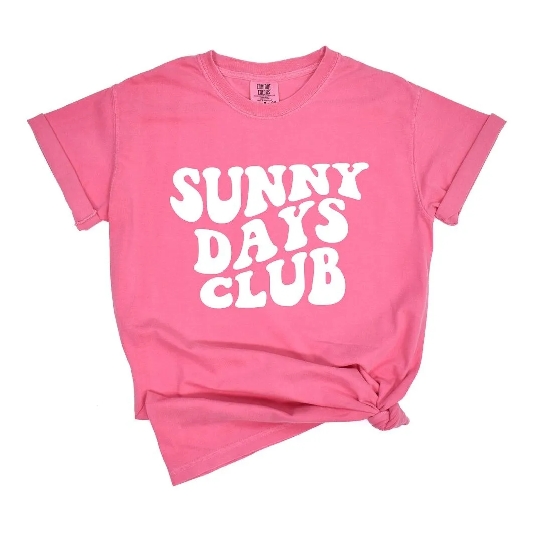 Sunny Days Club Garment Dyed Tee sold by Zulily product image thumbnail 2