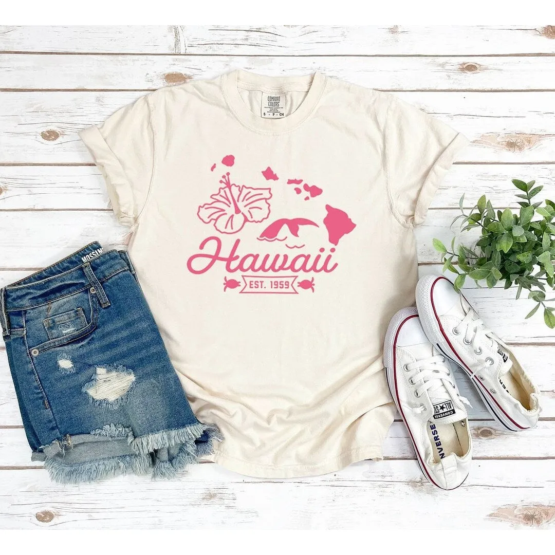 Hawaii Vintage Garment Dyed Tee sold by Zulily