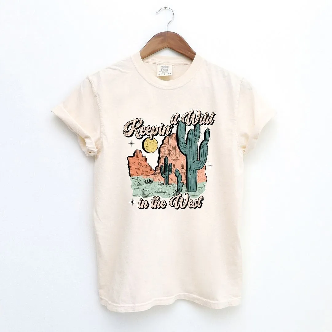 Keepin' It Wild Colorful Garment Dyed Tee sold by Zulily product image thumbnail 2