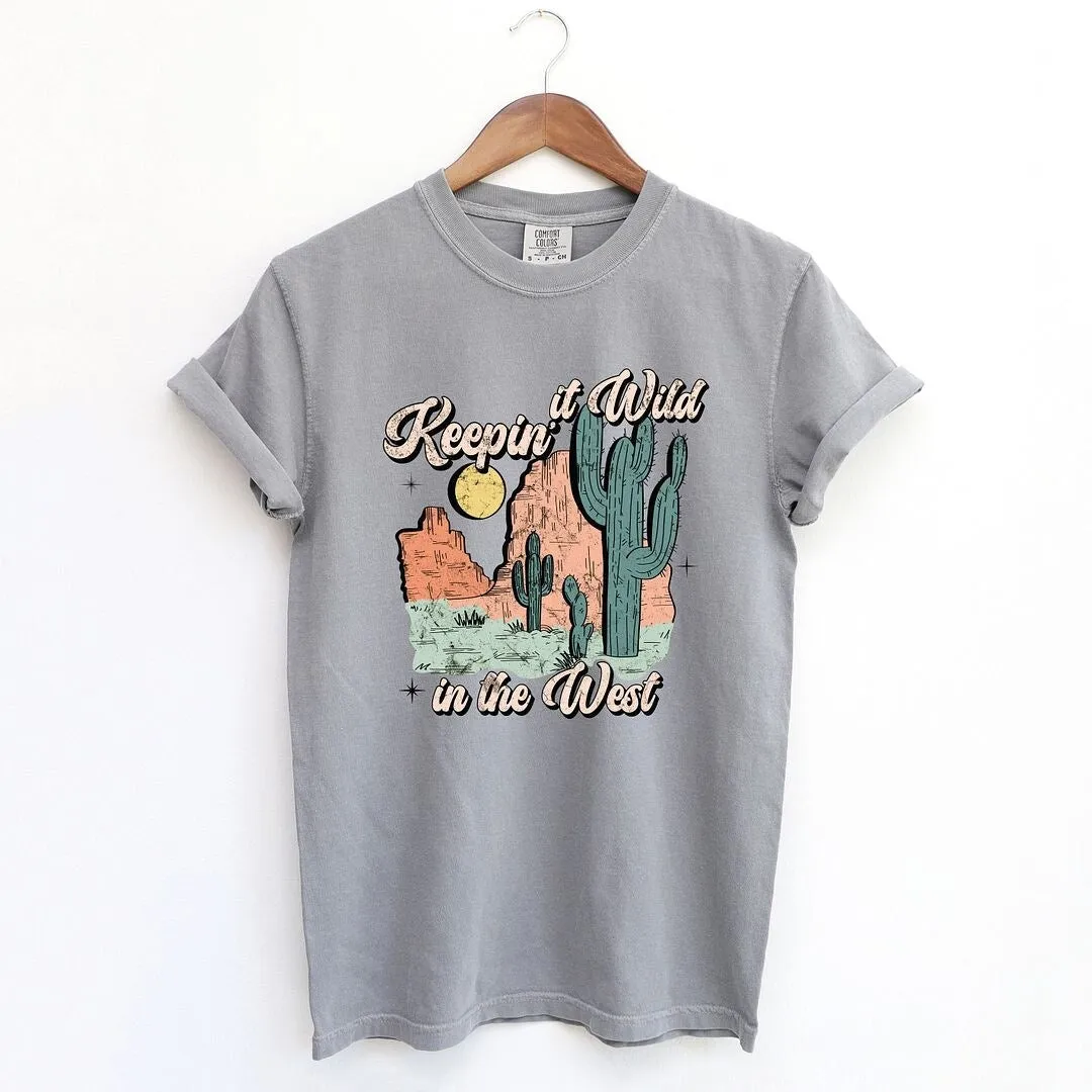 Keepin' It Wild Colorful Garment Dyed Tee sold by Zulily product image thumbnail 2
