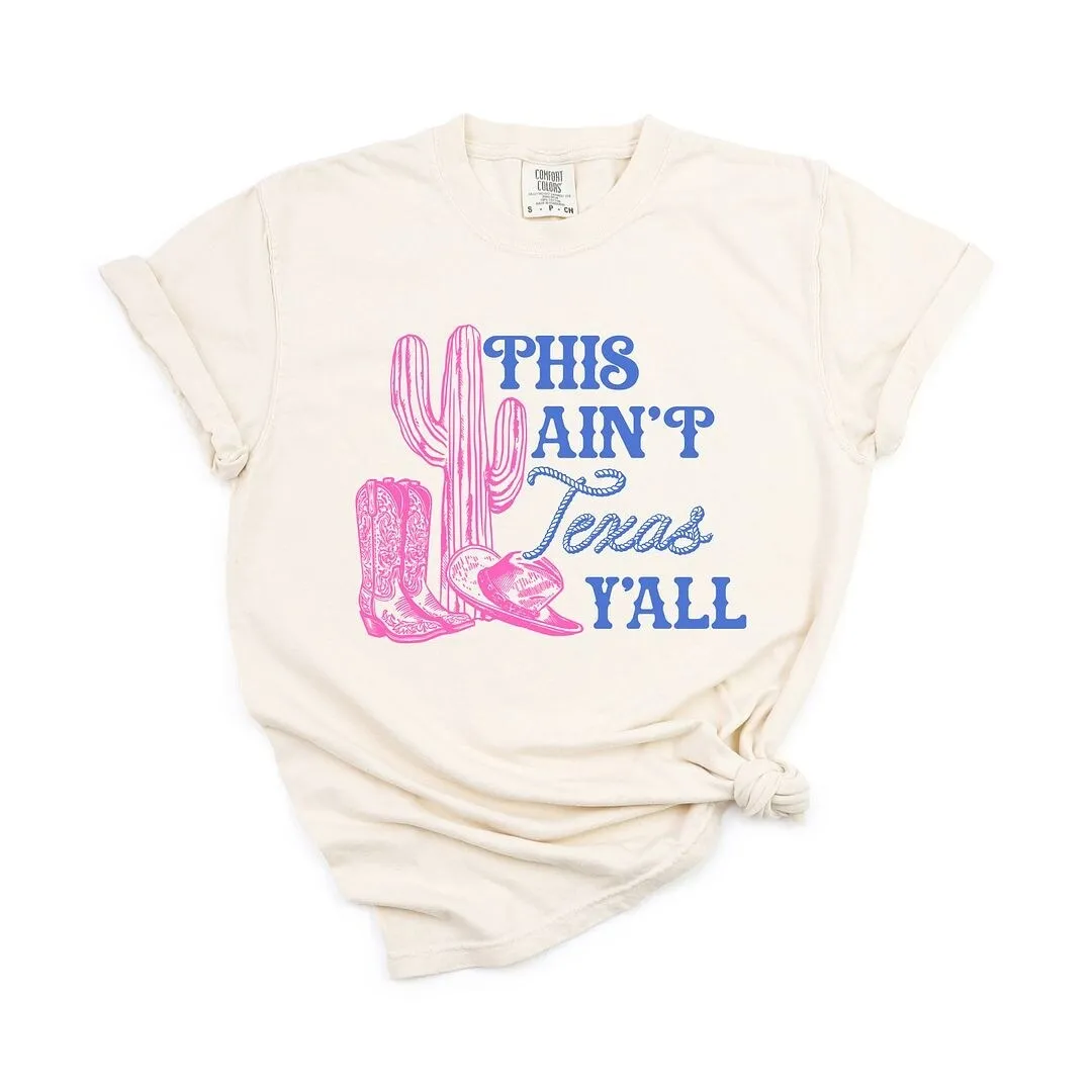 This Ain't Texas Garment Dyed Tee sold by Zulily product image thumbnail 2