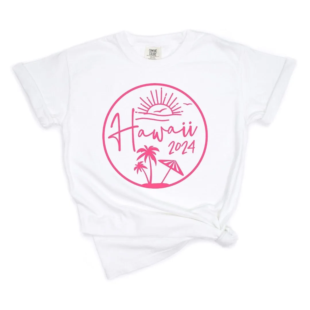 Hawaii 2024 Garment Dyed Tee sold by Zulily product image thumbnail 2