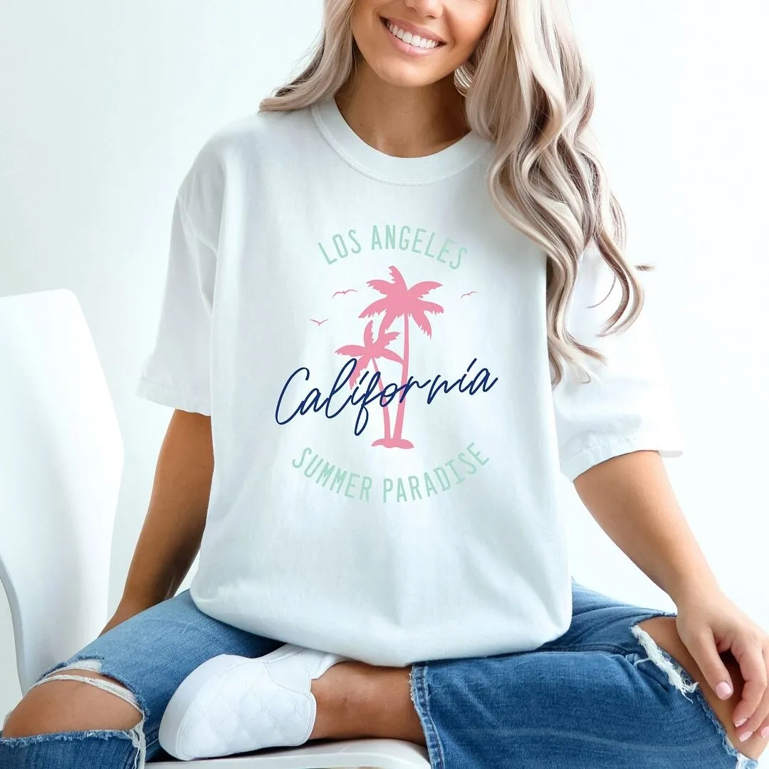 LA Paradise Garment Dyed Tee sold by Zulily product image thumbnail 2