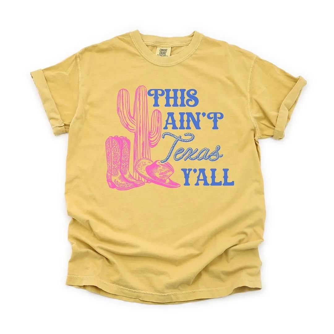 This Ain't Texas Garment Dyed Tee sold by Zulily product image thumbnail 2