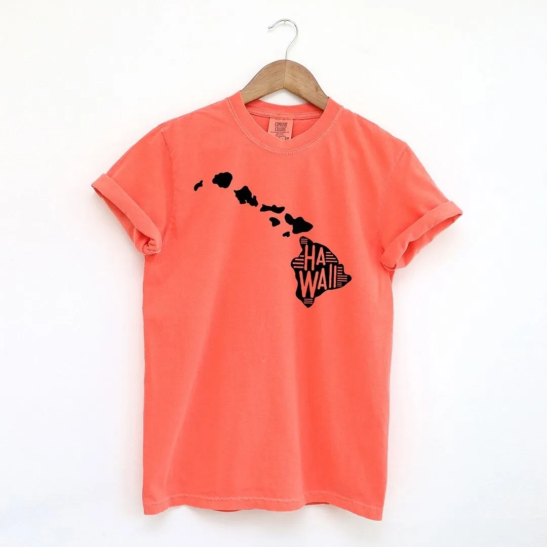 Hawaii Typography Garment Dyed Tee sold by Zulily product image thumbnail 2