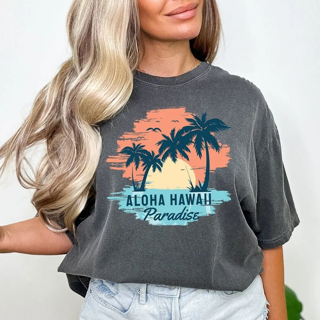 Aloha Hawaii Garment Dyed Tee sold by Zulily product image thumbnail 3