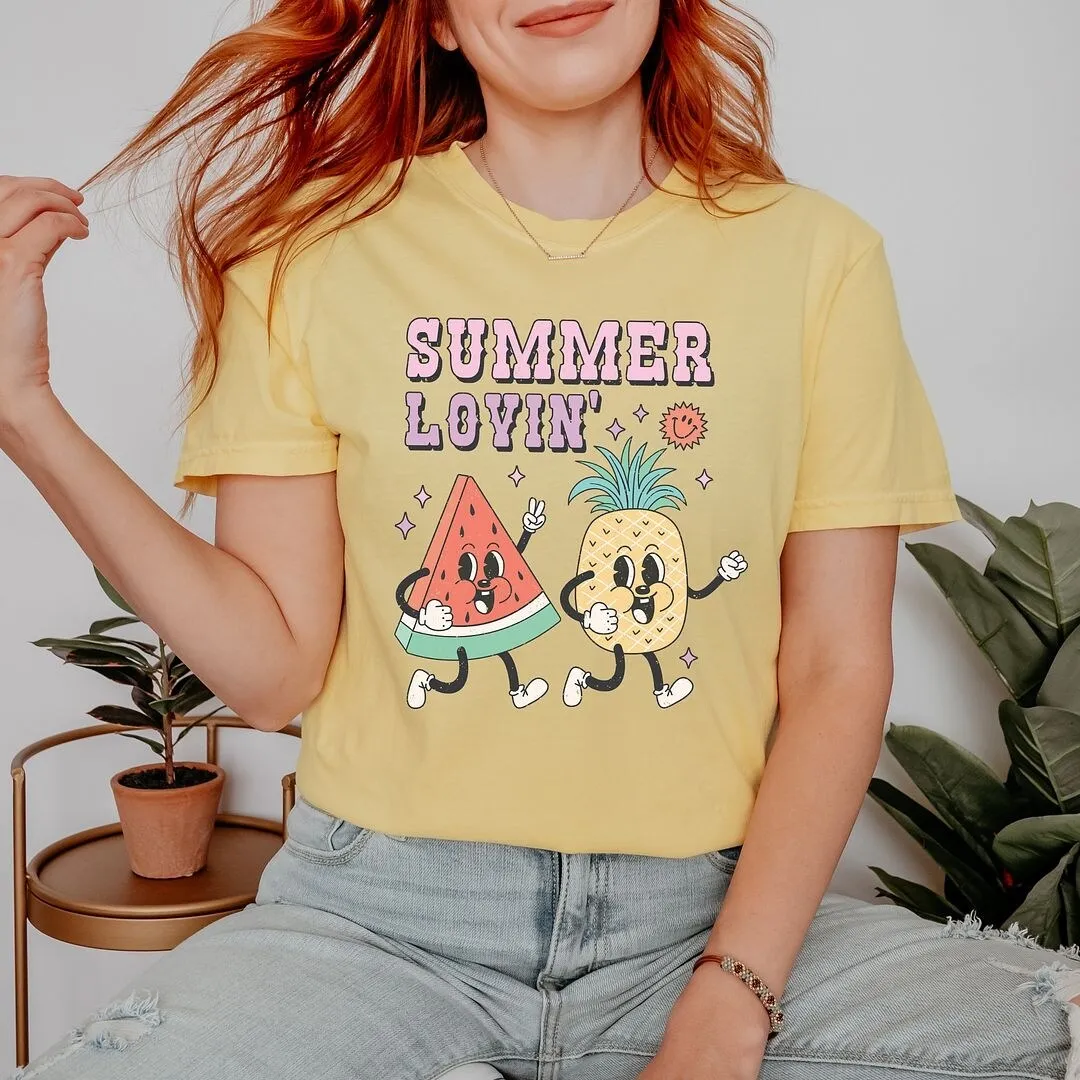 Summer Lovin' Fruit Garment Dyed Tee sold by Zulily product image thumbnail 2