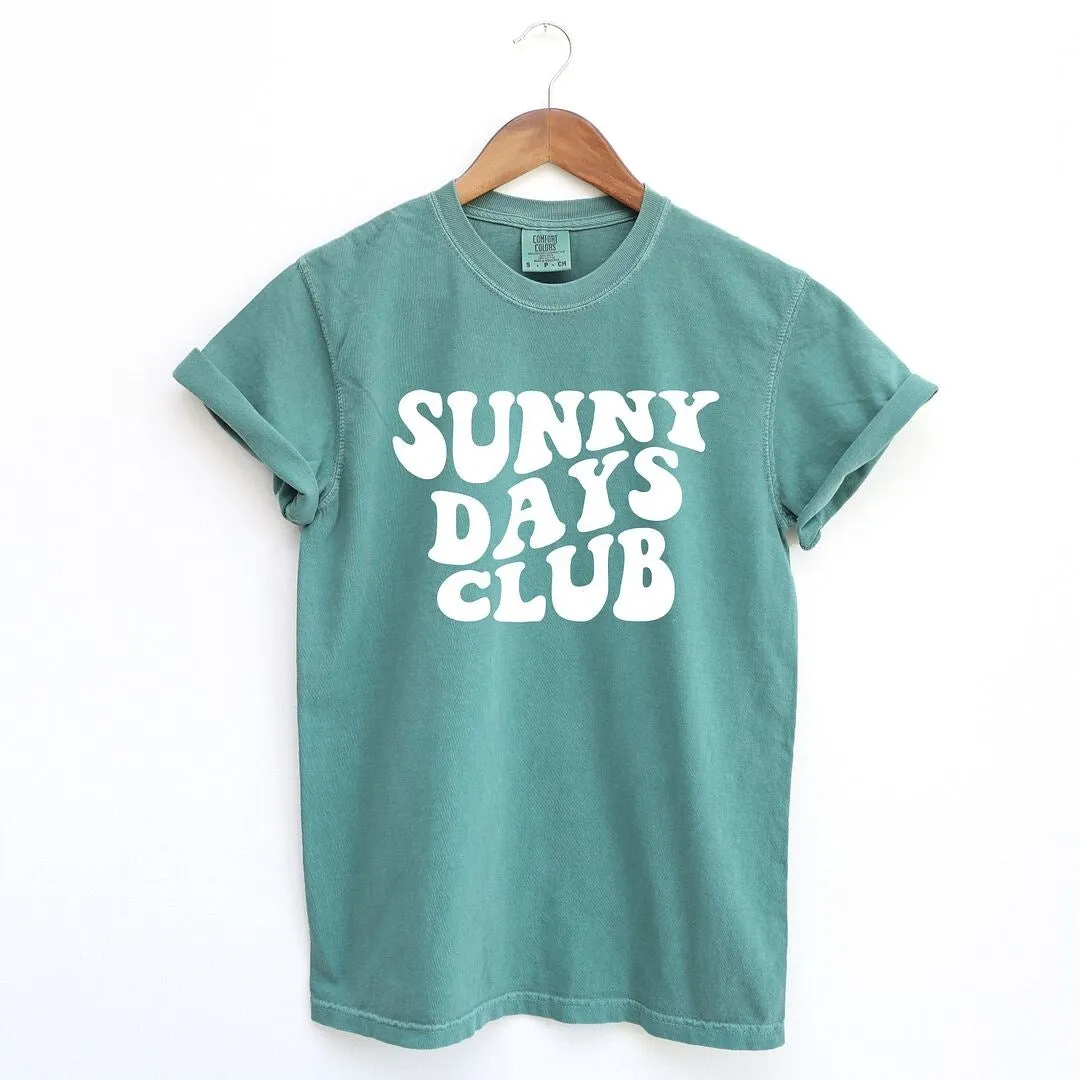 Sunny Days Club Garment Dyed Tee sold by Zulily product image thumbnail 2