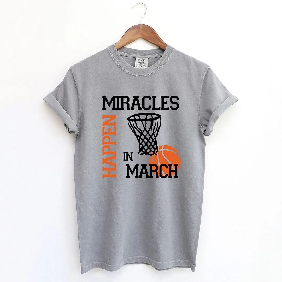Miracles In March Garment Dyed Tee sold by Zulily