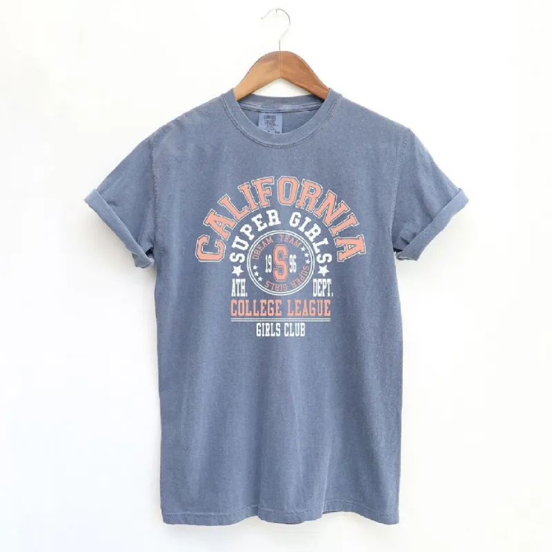 California Girls Club Garment Dyed Tee sold by Zulily