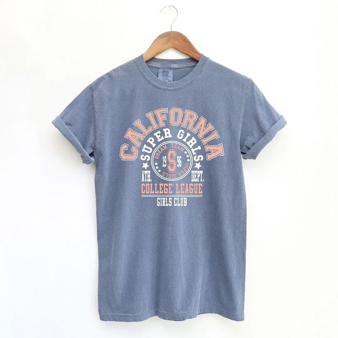 California Girls Club Garment Dyed Tee sold by Zulily