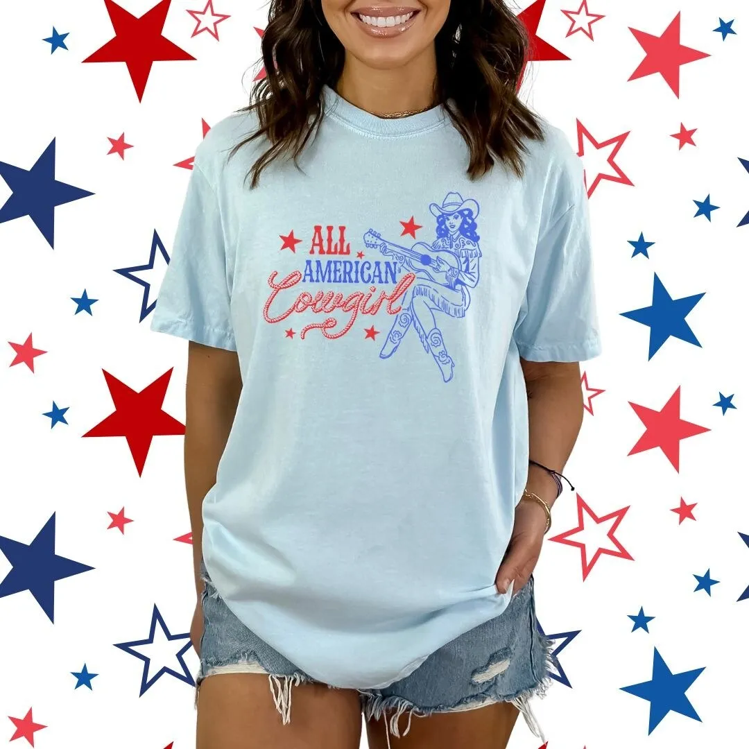 All American Cowgirl Garment Dyed Tee sold by Zulily product image thumbnail 2