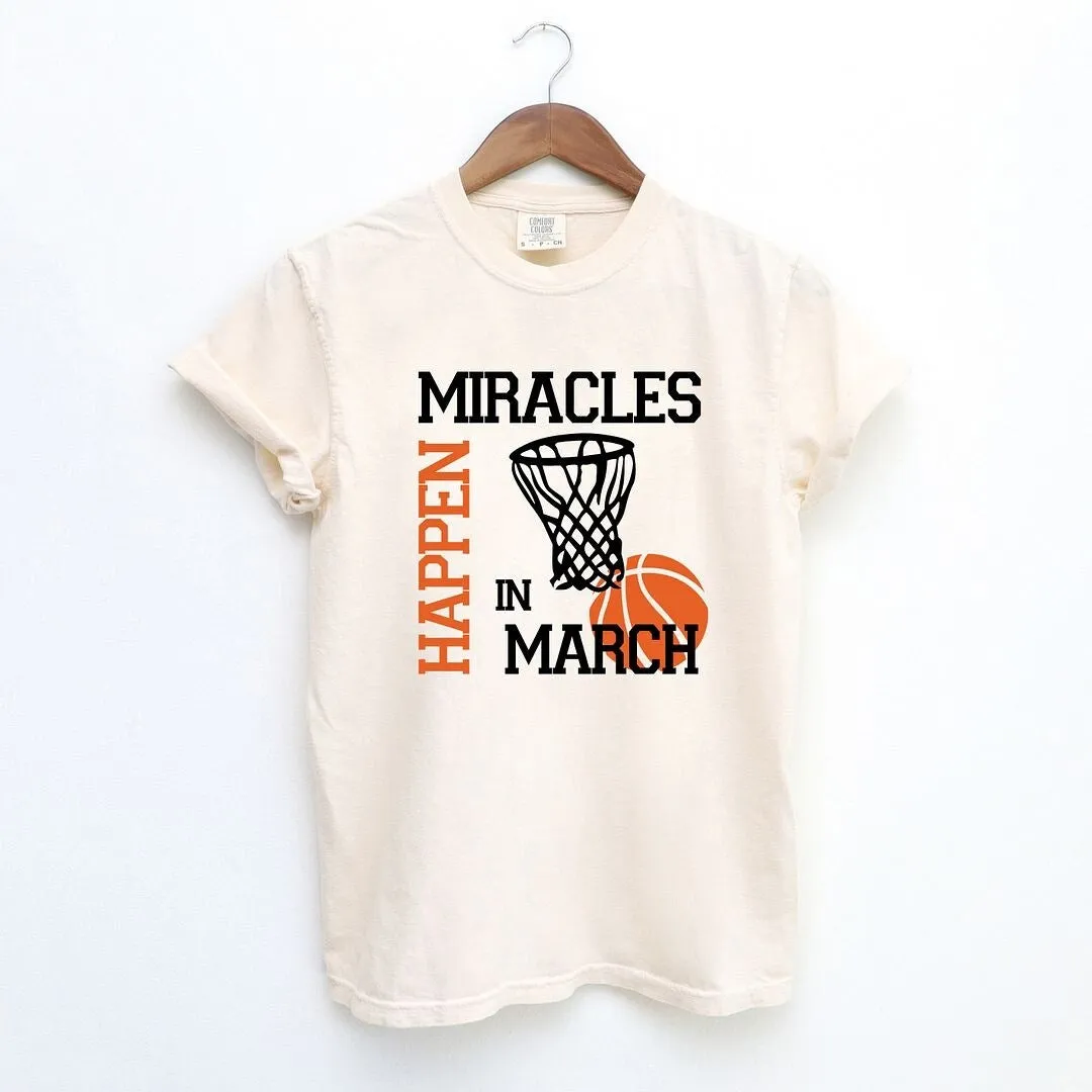 Miracles In March Garment Dyed Tee sold by Zulily product image thumbnail 3