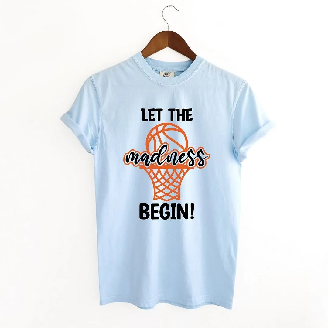 Basketball Madness Hoop Garment Dyed Tee sold by Zulily