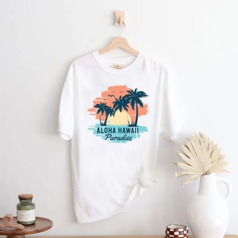 Aloha Hawaii Garment Dyed Tee sold by Zulily