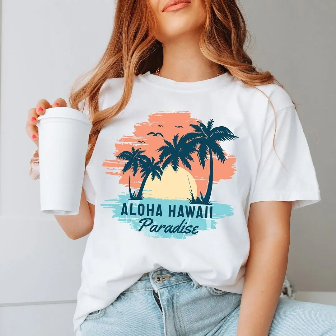 Aloha Hawaii Garment Dyed Tee sold by Zulily product image thumbnail 3