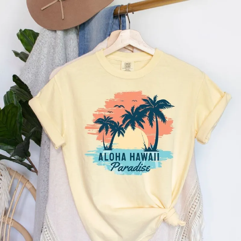 Aloha Hawaii Garment Dyed Tee sold by Zulily