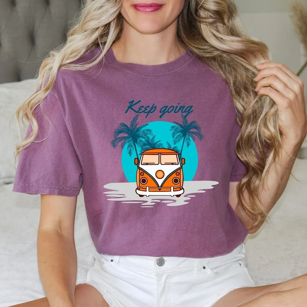Keep Going Van Garment Dyed Tee sold by Zulily product image thumbnail 3
