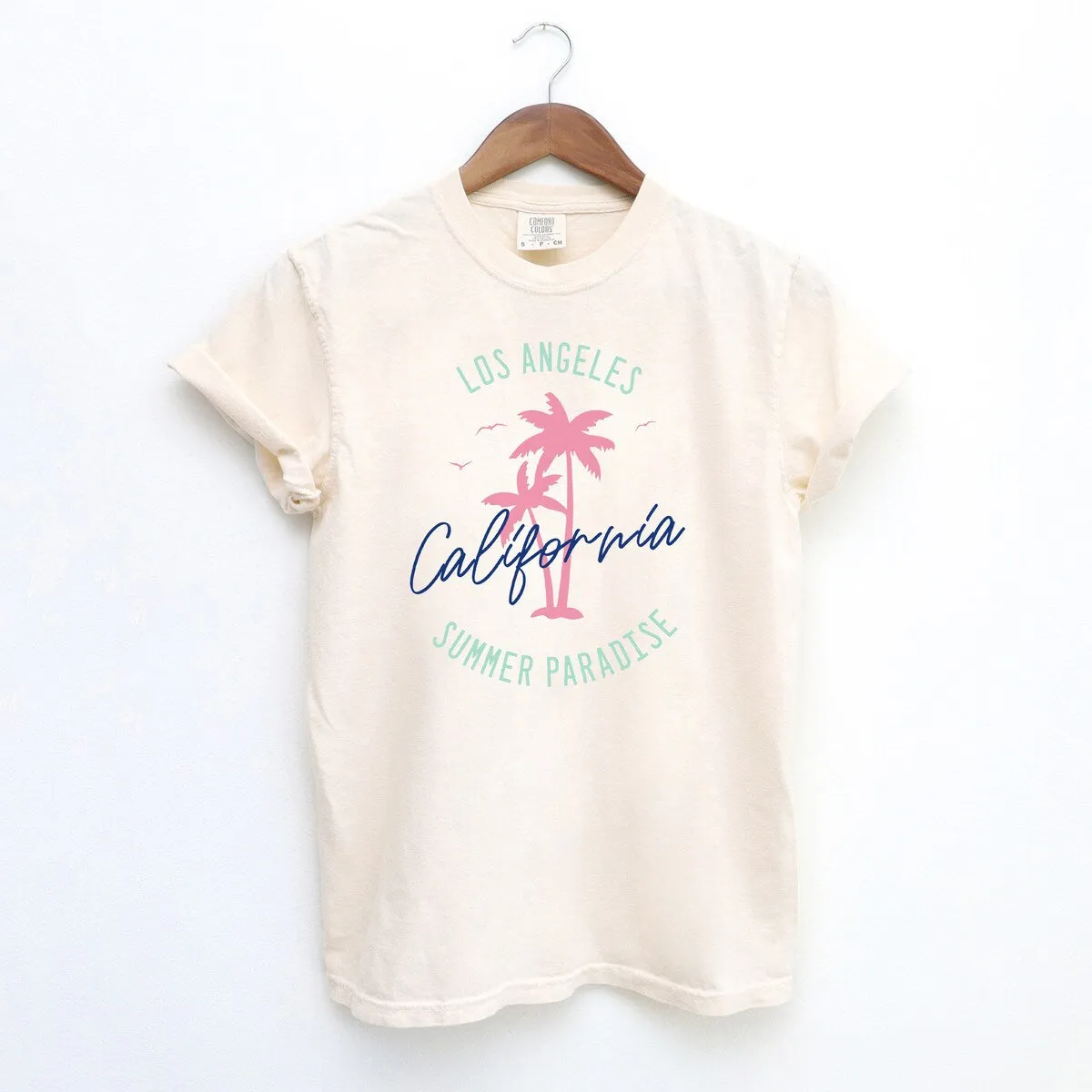 LA Paradise Garment Dyed Tee sold by Zulily product image thumbnail 2