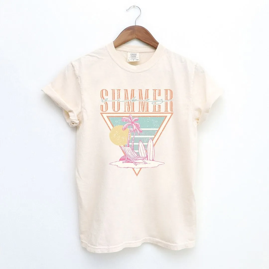 Summer Vibes Triangle Garment Dyed Tee sold by Zulily product image thumbnail 2