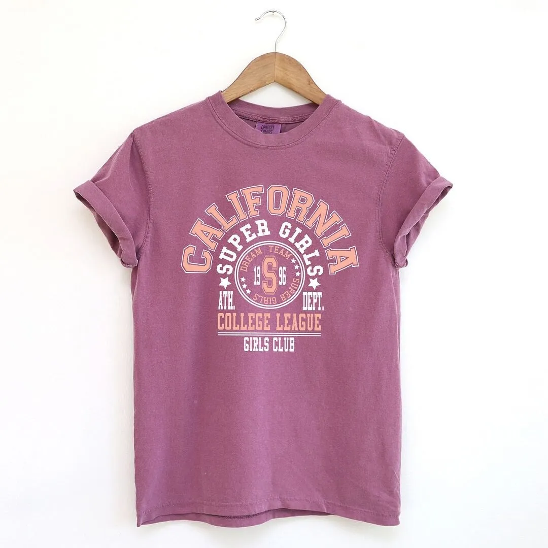 California Girls Club Garment Dyed Tee sold by Zulily