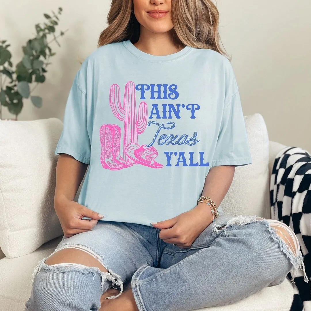This Ain't Texas Garment Dyed Tee sold by Zulily product image thumbnail 3