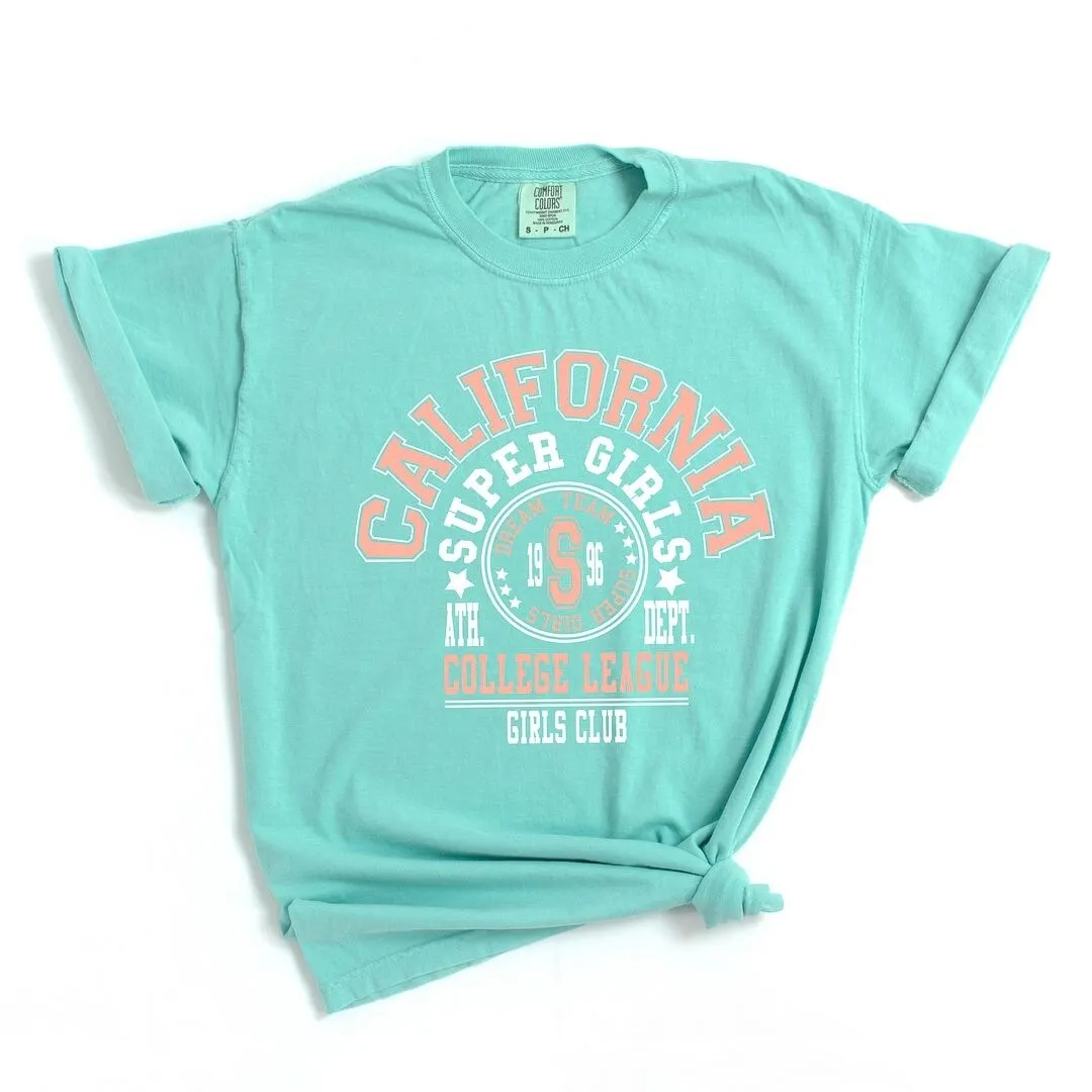 California Girls Club Garment Dyed Tee sold by Zulily
