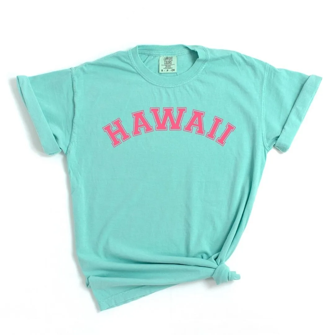 Hawaii Curved Garment Dyed Tee sold by Zulily product image thumbnail 2