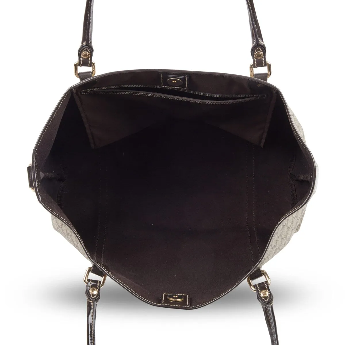 Gucci Tote Bag GG Supreme (Pre-Owned) - One Size sold by Zulily product image thumbnail 4