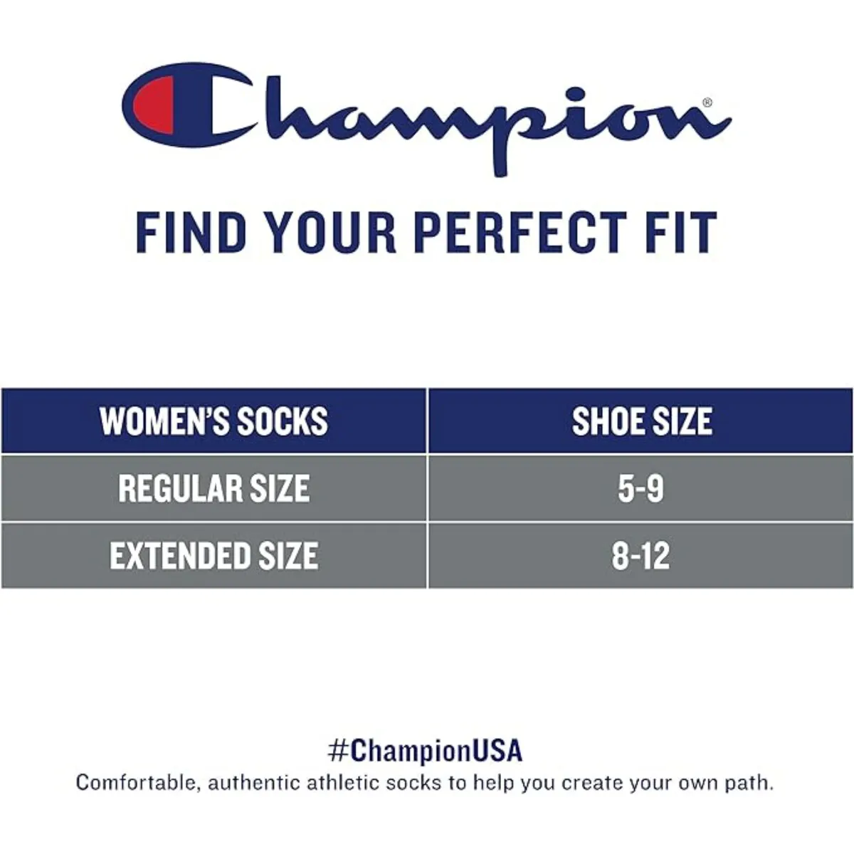 12-Pairs Champion Women's Socks, Double Dry Socks, Crew, Ankle, Grey sold by Zulily product image thumbnail 3
