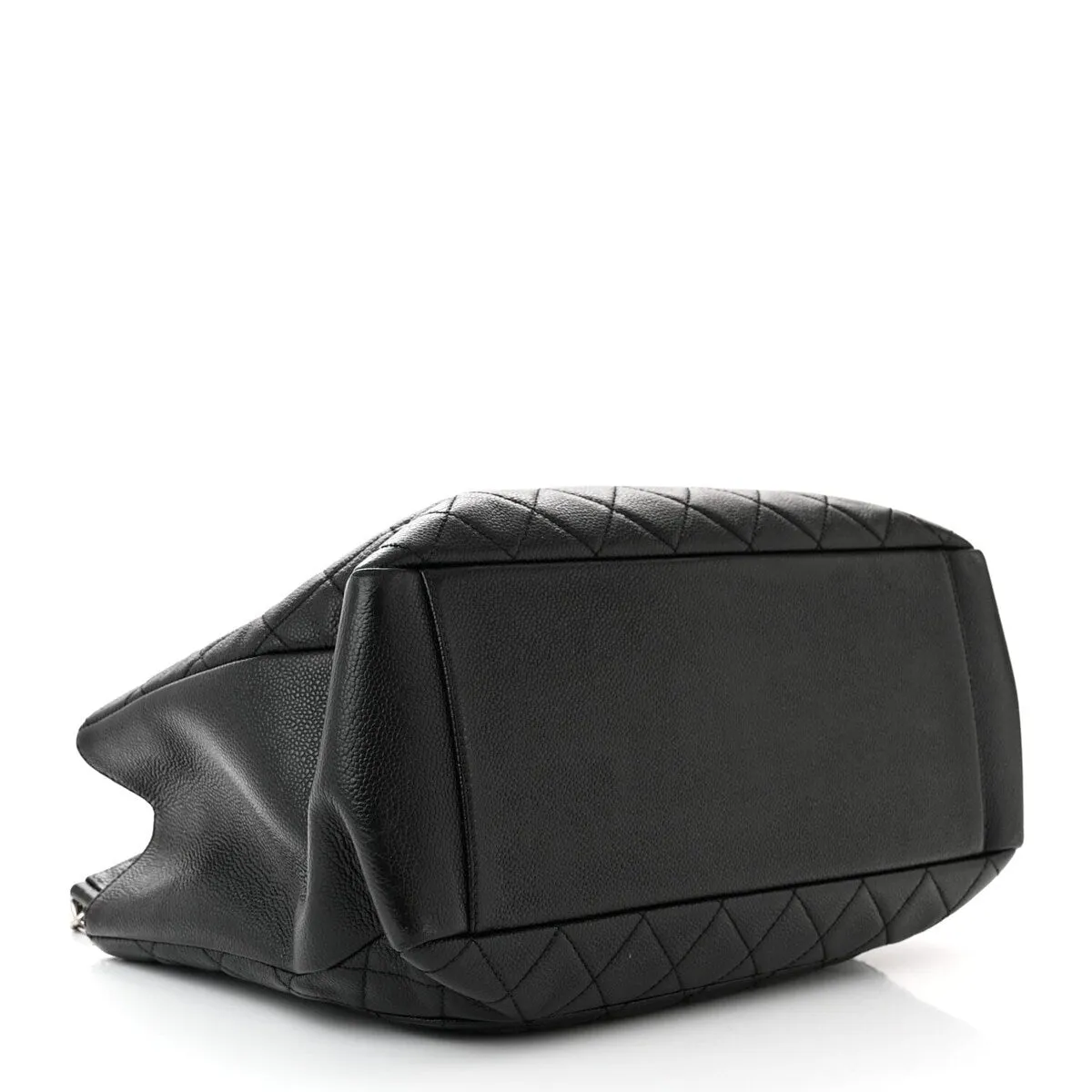 Chanel Caviar Quilted Grand Shopping Tote GST Black (Pre-Owned) - One Size sold by Zulily product image thumbnail 4