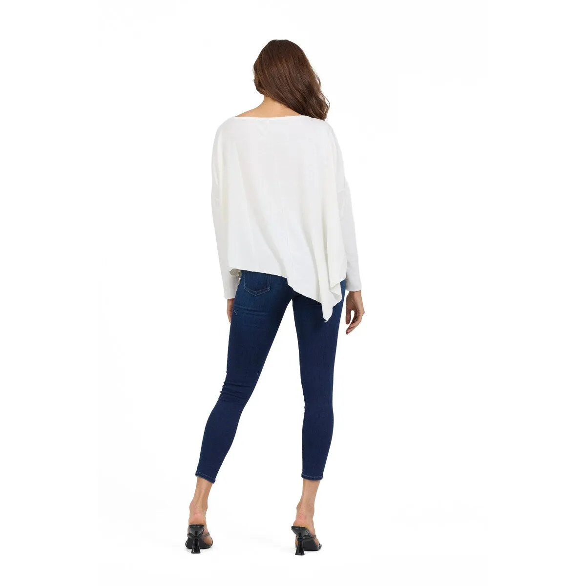 GO COUTURE Sweater Dolman Sleeve Asymmetrical Hem sold by Zulily product image thumbnail 3