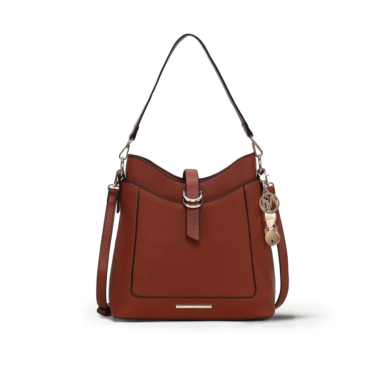 Mkfcollection Geneva Shoulder Bag Vegan Leather Designer Handbag sold by Zulily product image thumbnail 5