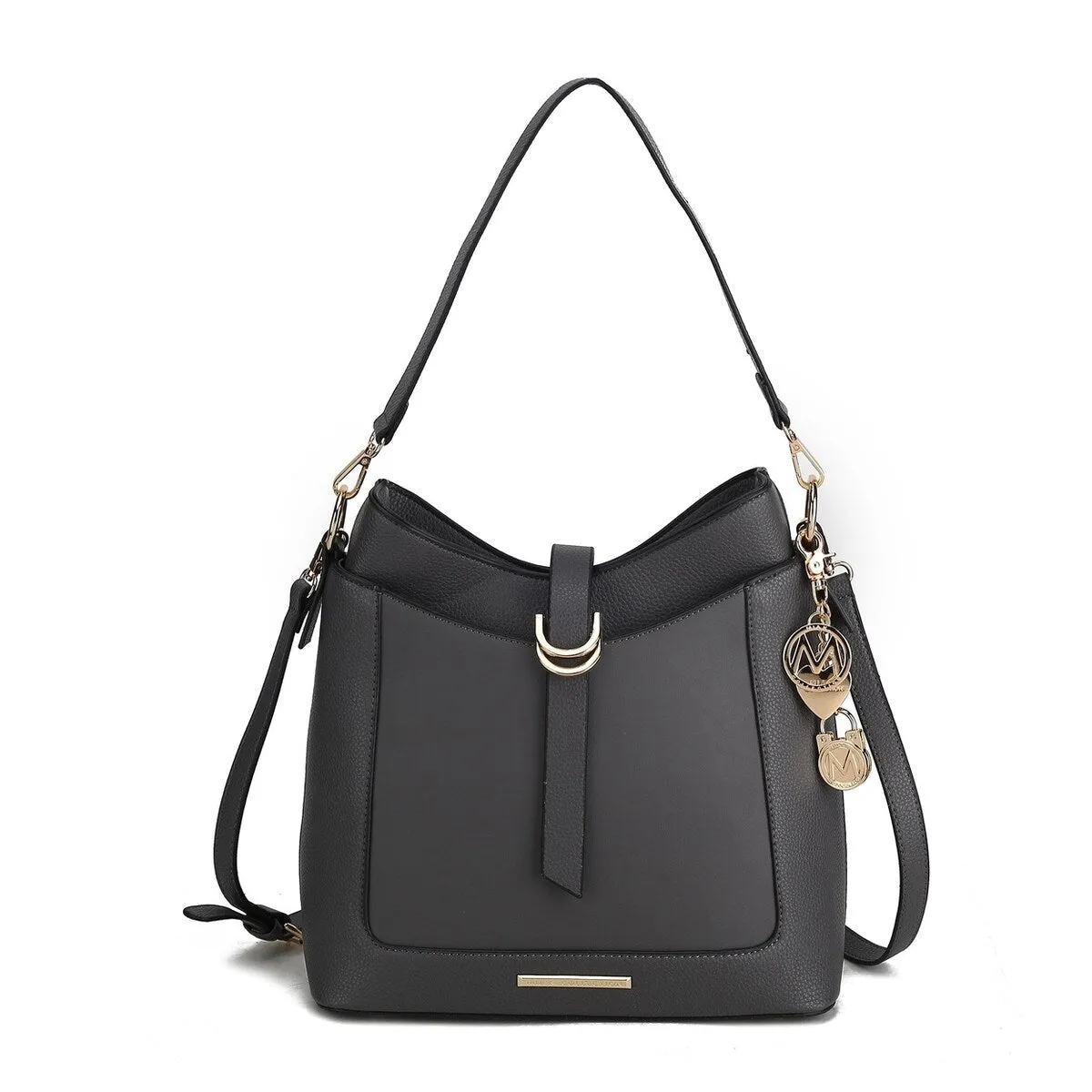 Mkfcollection Geneva Shoulder Bag Vegan Leather Designer Handbag sold by Zulily