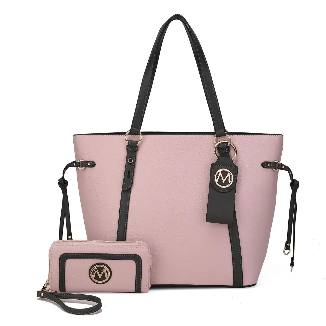 Mkfcollection Kioea Tote Bag And Set Vegan Leather Designer Handbag sold by Zulily product image thumbnail 4