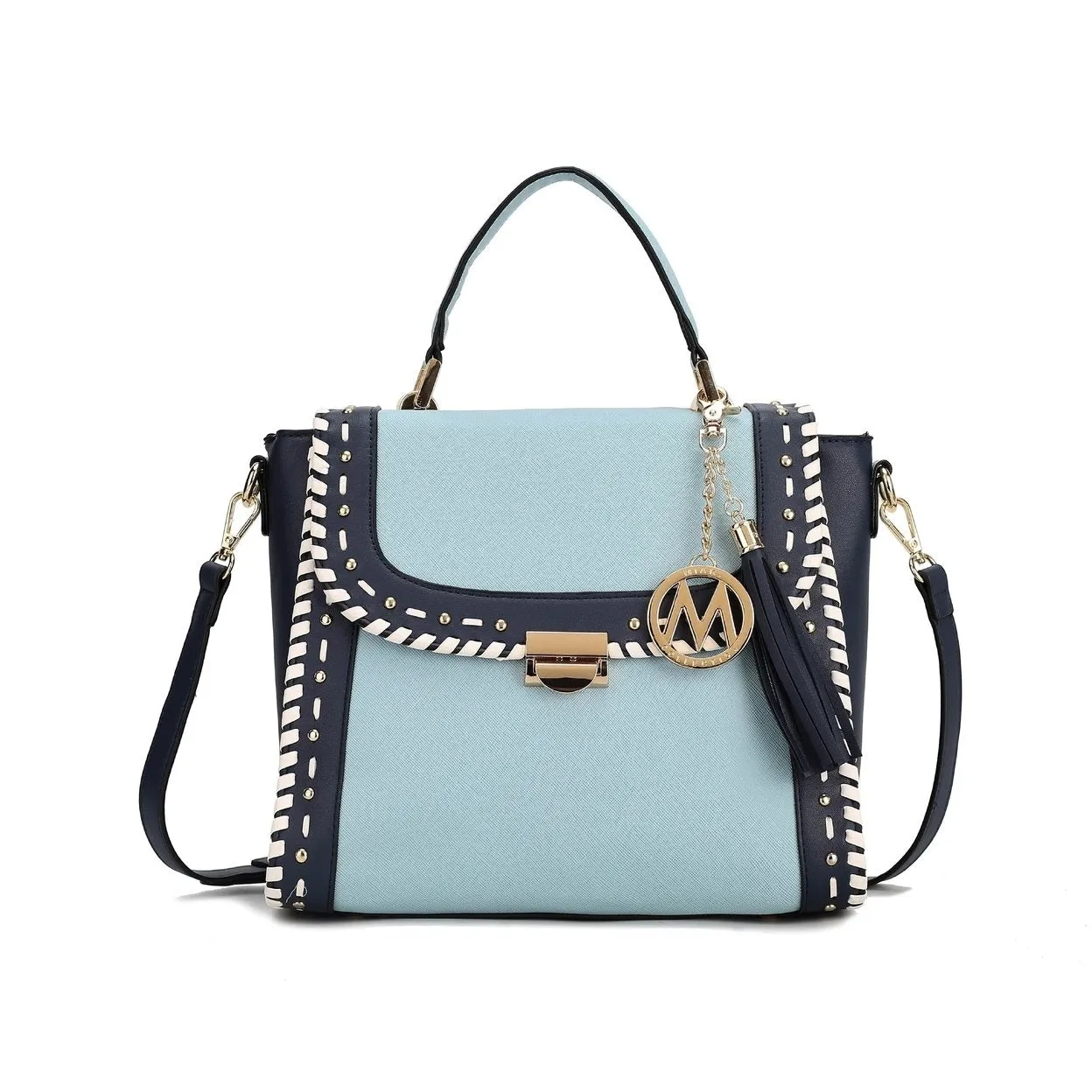 Mkfcollection Flora Shoulder Bag Vegan Leather Designer Handbag sold by Zulily