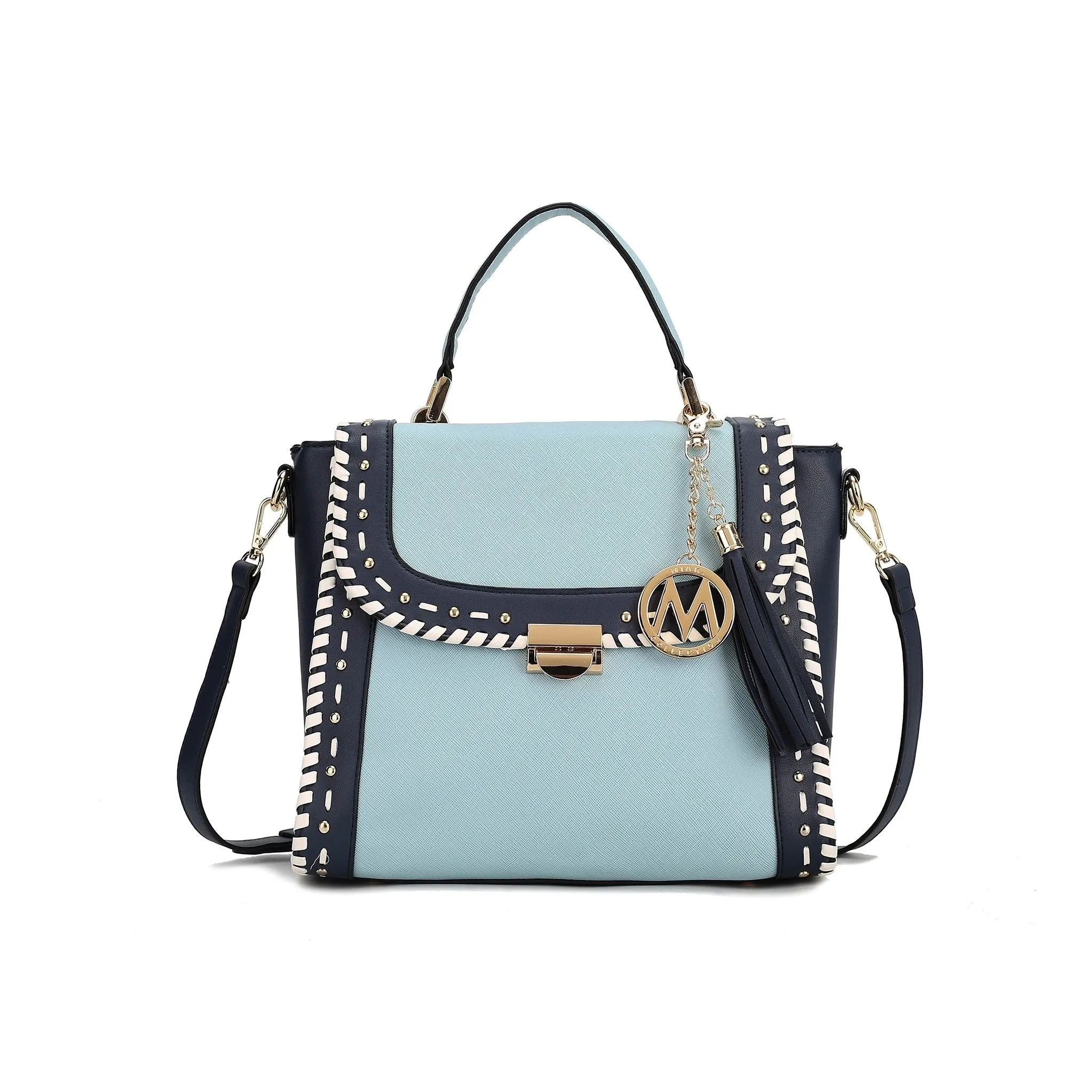 Mkfcollection Flora Shoulder Bag Vegan Leather Designer Handbag sold by Zulily product image thumbnail 5