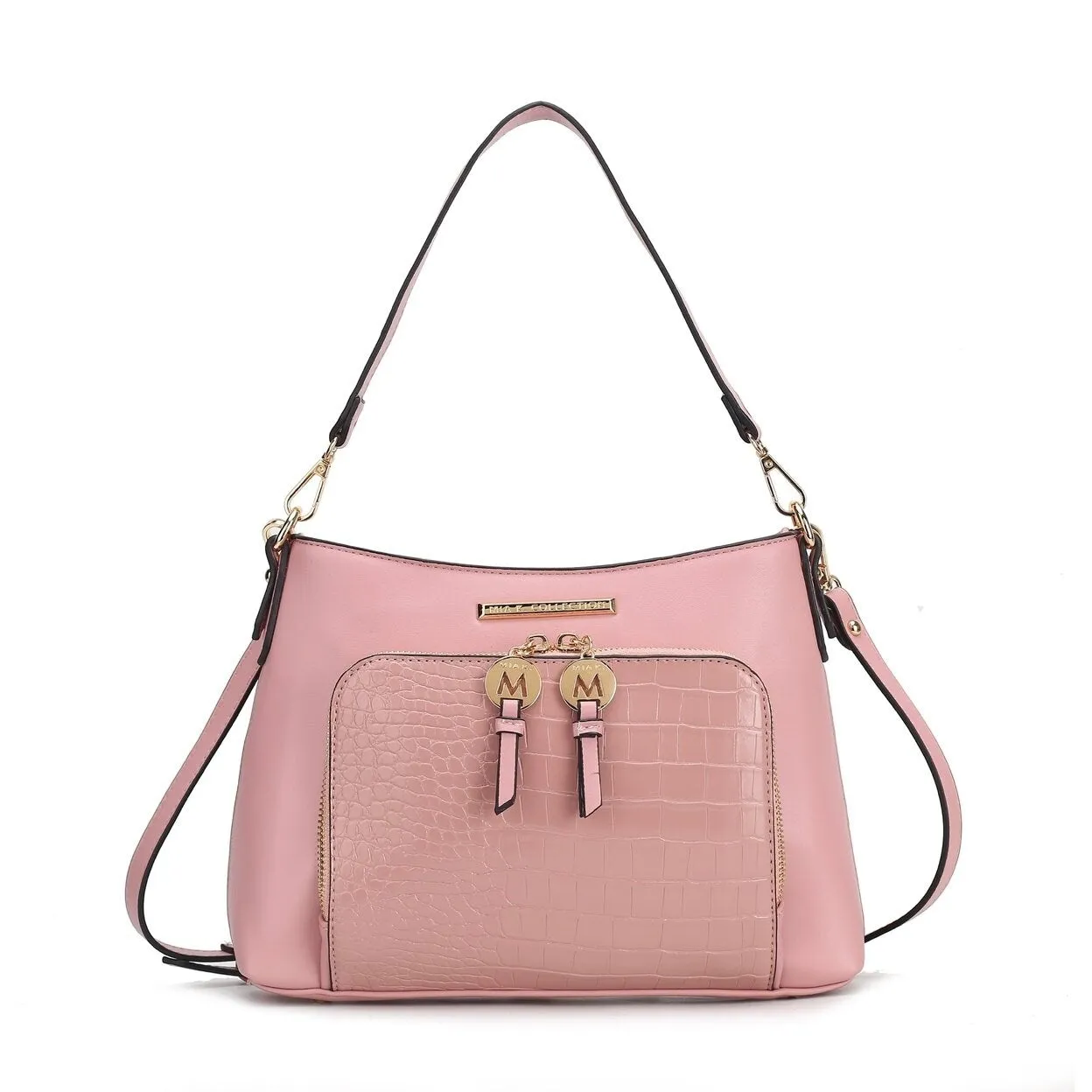 Mkfcollection Anayra Shoulder Bag Vegan Leather Designer Handbag sold by Zulily product image thumbnail 4