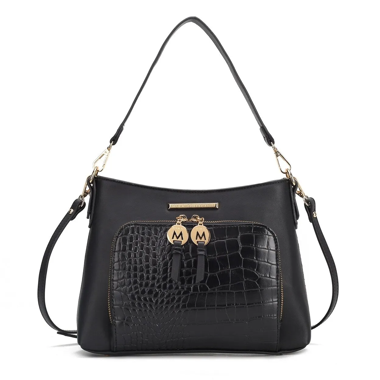 Mkfcollection Anayra Shoulder Bag Vegan Leather Designer Handbag sold by Zulily product image thumbnail 2