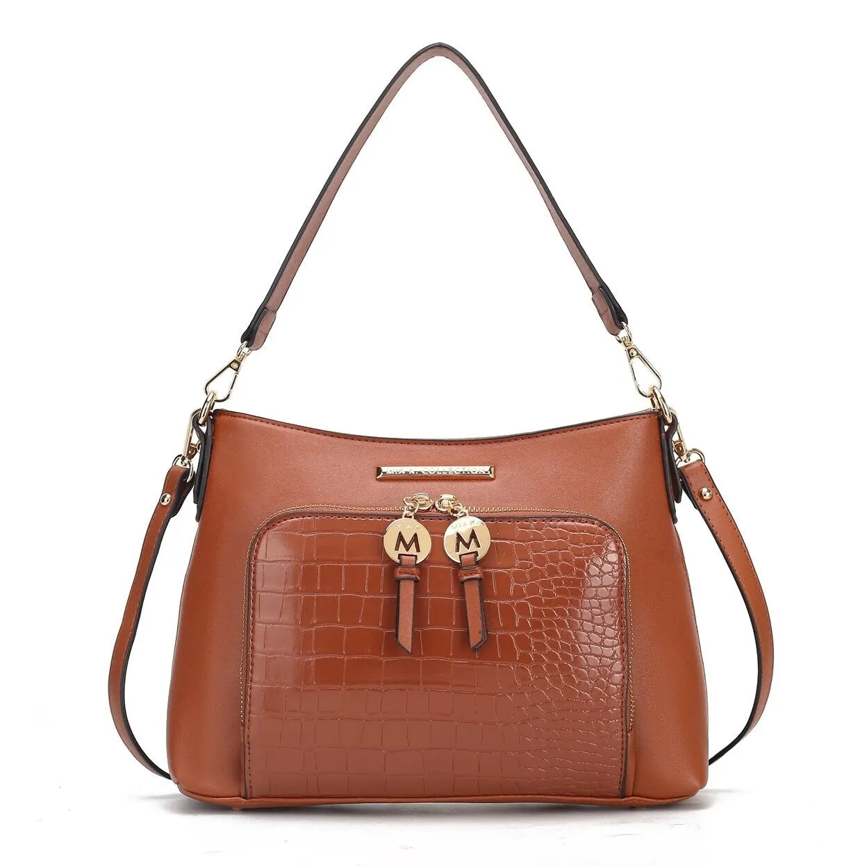 Mkfcollection Anayra Shoulder Bag Vegan Leather Designer Handbag sold by Zulily product image thumbnail 3