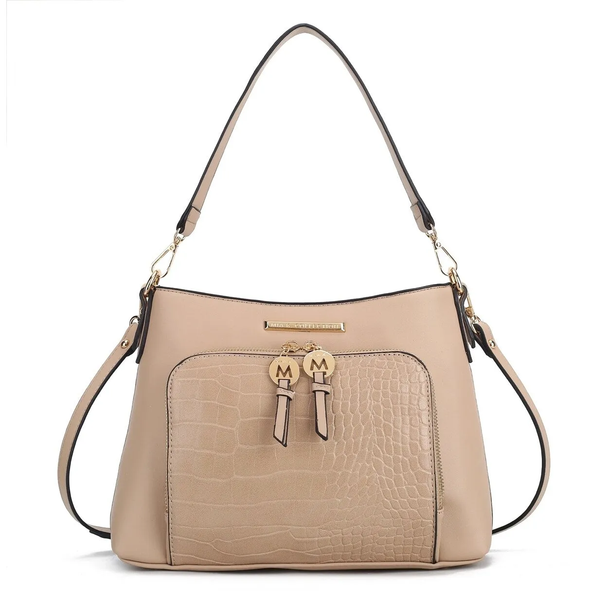 Mkfcollection Anayra Shoulder Bag Vegan Leather Designer Handbag sold by Zulily product image thumbnail 5